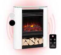 Studio 5 Smart 1800W 62cm Chimenea Eléctrica con Marco Blanco