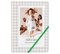 Studio Calico Mini álbum de fotos negro para Fujifilm Instax Mini, Polaroid Go o Hi-Print, tarjetas de intercambio estándar de 2.5 x 3.5 pulgadas, álbum de fotos para niños, carpeta de tarjetas