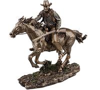 Studio Collection Bronze Screen Legend Riding Cowboy - John Wayne by