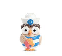 Studio Egan ML18GU/1PES Figurilla de cerámica con Forma de pez, Multicolor, 6 x 6 x 8 cm