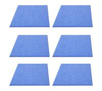 Studio Foam,Wall Padding,Acoustic Absorption Panel Thickened Reduce Reverb Soundproof Padding Absorber For Home Studio Recording (Blue)