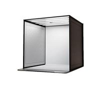 Studio Fotobox - de grabación portátil de 1 kg, dispositivo de tienda de iluminación LED, multifunción, fotografía de fondo, grabación de cosméticos, equipo de regulación de luz manual Obj