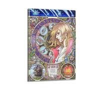 Studio Ghibli by Hayao Miyazaki - Póster decorativo de lienzo para pared e impresión artística moderna para decoración de dormitorio familiar, 40 x 60 cm