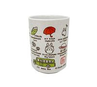 スタジオジブリ Studio Ghibli - My Neighbor Totoro - Totoro and Friends, taza de té japonesa de porcelana Benelic