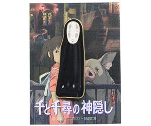Studio Ghibli Pin Badge Kaonashi s-07, 3 x 1 x 0,2, metal, sin piedras, 3 x 1 x 0,2, Metal, Sin piedras.