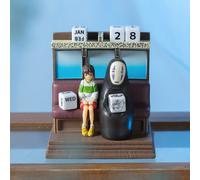 Studio Ghibli Spirited Away No Face Chihiro Perpetual Calendar Sea Railway Anime