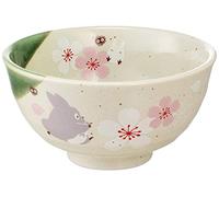 スタジオジブリ Studio Ghibli via Bluefin Porcelain My Neighbor Totoro Traditional Japanese Dish Series - Cuenco [Sakura/Cherry Blossom] - Producto oficial