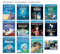 Studio Ghibli's - Hayao Miyazaki - Colección Bluray de 11 películas "Obra maestra directiva": Castillo en el cielo/Mi vecino Totoro/El niño y la garza/+ 8 más!! / + Incluye tarjeta de arte de regalo