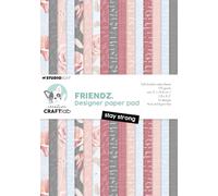 Studio Light Essentials Paper Pad 8.27"X5.83" 24/Pkg-Nr. 239, Stay Strong