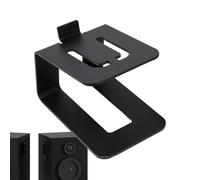 Studio Monitor Stands - C Shaped Vibration Proof Speaker Holders | Thickened Bookshelf Stands, Audio Mounts for Work & Study, Space Saving Desktop Home Office Setup