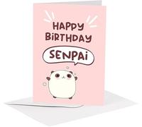 studio supernova - Tarjeta de felicitación de cartón - Manga Senpai - BA09