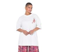 Studio Untold Camiseta, Oversize, Estampado en la Espalda Hueso 50+ 842733200-50+