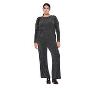 Studio Untold Mono, Oversize, Efecto Brillante, Pierna Ancha Negro 54+ 845961100-54+