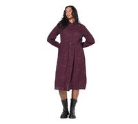 Studio Untold Vestido Maxi, Forma en A, Leopardo Rojo Vino 50+ 844242344-50+