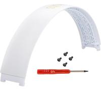 Studio3 - Piezas de reparación de arco de diadema para Beats Studio 3 Wireless (A1914), también se adapta a auriculares Studio Pro Wireless (A2924) (blanco)