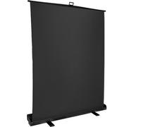 StudioKing Pantalla de fondo enrollable FB-150200FB 150x200 cm negro
