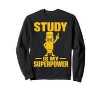 Studious Pencil Learning Strength Student Design Sudadera