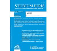 Studium iuris. Rivista per la formazione delle professioni giuridiche (2025) (Vol. 5)