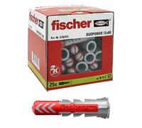 Studs Fischer Duopower 538243 Nylon Ø 12 X 60 Mm (25 Units) NUEVO