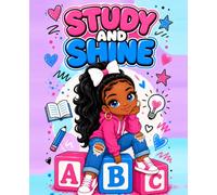 Study and Shine: A Cute Affirmation-Filled Wide Ruled Notebook for Girls - "You Are Smart, Kind, Capable, Amazing!"