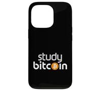 Study Bitcoin Comerciante de blockchain de criptomonedas |- Carcasa para iPhone 13 Pro