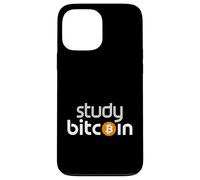Study Bitcoin Comerciante de blockchain de criptomonedas |- Carcasa para iPhone 13 Pro Max
