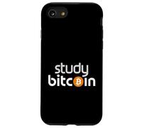 Study Bitcoin Comerciante de blockchain de criptomonedas |- Carcasa para iPhone SE (2020) / 7 / 8