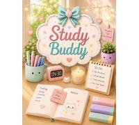 Study Buddy Journal for Girls: Cute Pastel Diary for School Notes, Journaling, Writing, Planning & Motivation | 6x8 Inches