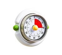 Study Countdown Timer - Visual Clock | 60 Minute Mechanical with Time Tracking, Silent Indicator for Potty Training, Teeth Brushing Aid for Cooking, Baking Tool for Classroom