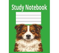 Study Notebook: 100-page grid study notebook with multiplication table at the back