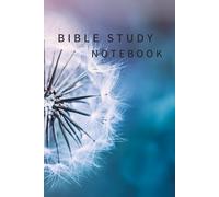 Study Notebook: Bible Study Journal, Sermon Notes, Notepad, Lined White pages 6x9, Worship, Prayer Journal, Gifts For Christians, Notebook For Scripture
