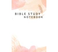 Study Notebook: Bible Study Journal, Sermon Notes, Notepad, Lined White Pages 6x9, Worship, Prayer Journal, Gift For Christians, Notebook For Scripture