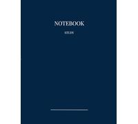 Study Notebook for Students - Cornell Notes, Notes, To-Do Lists & Vocabulary Tracker | Navy Blue Edition: Perfect for Language Learners, Goal Setting ... | Organize, Learn & Achieve Your Goals