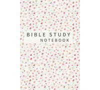 Study Notebook: Simple Christian Bible Journal, Sermon Notebook, Lined White pages 6x9, 101 pages, Gifts For a Christian Woman, Church Notebook For Scripture