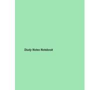 Study Notes Notebook: Unlocking Comprehensive Learning Strategies for Success