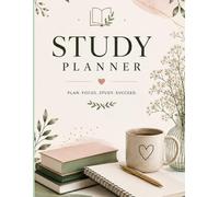 Study Planner: Daily Study Schedule, Goal Tracker, Productivity Journal & Academic Organizer