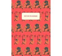 Study Planner: Undated Academic Organiser for 52 Weeks of Productivity: Pink Monkey Cover