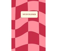 Study Planner: Undated Academic Organiser for 52 Weeks of Productivity: Pink Pattern Cover