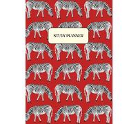 Study Planner: Undated Academic Organiser for 52 Weeks of Productivity: Zebra Cover