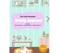 Study & Revision Planner for Students | The Calm Semester - ADHD-Friendly Academic Organizer with Chapter Review, Exam Tracker, Study Schedule & ... reviews, study matrix & exam prep space.