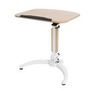 Study Workstation Mobile Stand-up Computer Desk Height-Adjustable Suitable for Bedroom and Living Room