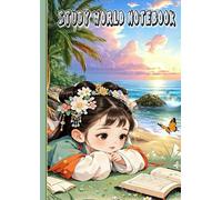 Study World Notebook (A4 size, 132 pages, plain paper): "Smart, Stylish, and Practical - Your Perfect Study Companion for Every Occasion"