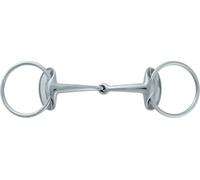 Stübben Silver Wings Loose Ring Bit 2464 - Single Jointed, 14 mm - 12,5 cm Stübben