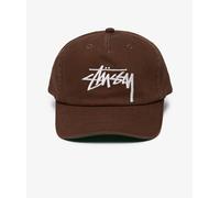 Stüssy Mid-Depth Big Stock Snapback Cap Marrón