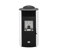 STUFE A PELLET ITALIA - Siberia New 18Kw Doble Canalización - Estufa de aire ventilado, eficiencia 91%, calentador 180m², autonomía 30H, 5 velocidades, programable, garantía de 24 meses, blanco