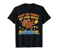 Stuff The Turkey Divertida Camiseta de Paleta de Pickleball de Acción de Gracias Camiseta