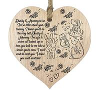 Stuff4 Corazón, Madera Clara, Talla única