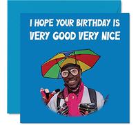 Stuff4 Divertida Tarjeta Cumpleaños Very Good Very Nice, para Pareja, Amigos o Familia, 145 x 145 mm