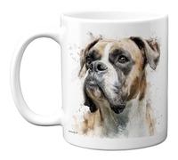 Stuff4 Regalos para amantes de los perros - Taza tipo bóxer - Regalos novedosos para amigos y familiares de amigos familiares, regalos de cumpleaños para dueños de perros, divertidos regalos de