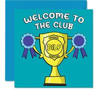 Stuff4 Tarjeta para futuras papás, papás, papás, diLF oficial, tarjetas de felicitación de 145 mm x 145 mm, para futuros padres, regalos de embarazo para nuevo papá, tarjeta de nuevo papá